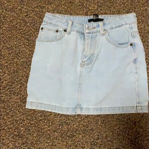 jean skirt
